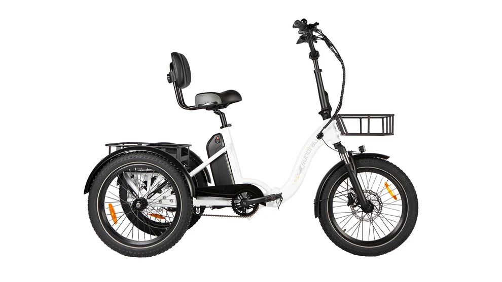EUNORAU ONE-TRIKE 2.0 in white, manufacturer product photo