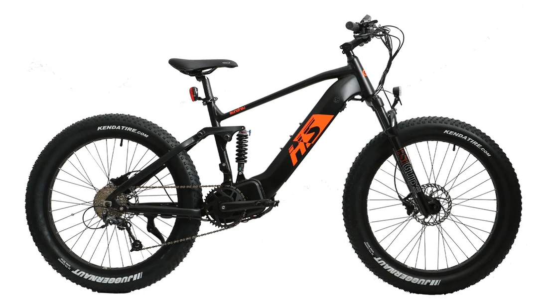 EUNORAU FAT-HS / Hunter X8 in black, manufacturer product photo
